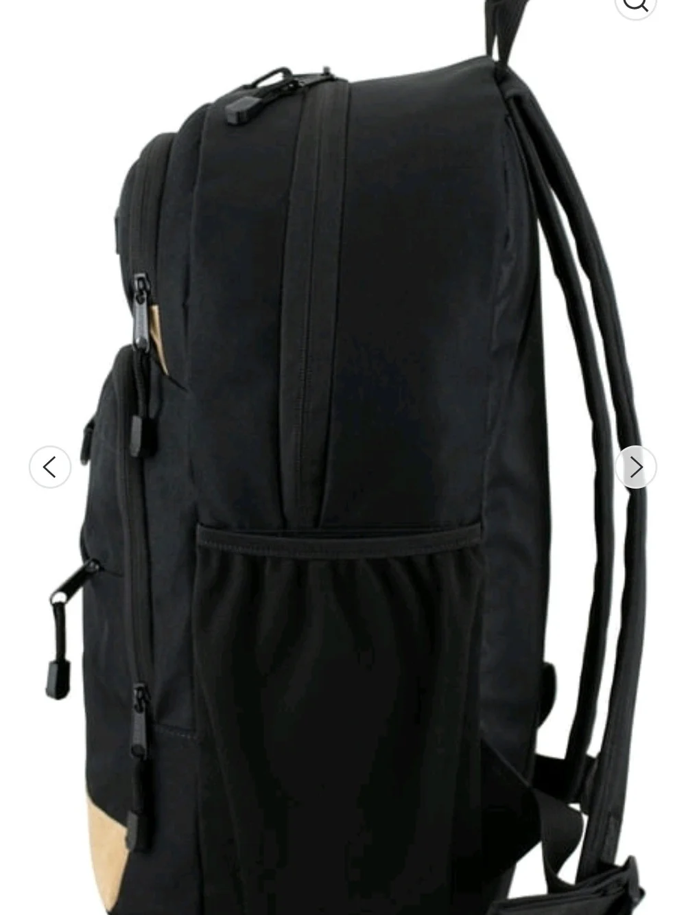Eastsport Men's Black and Tan Backpack